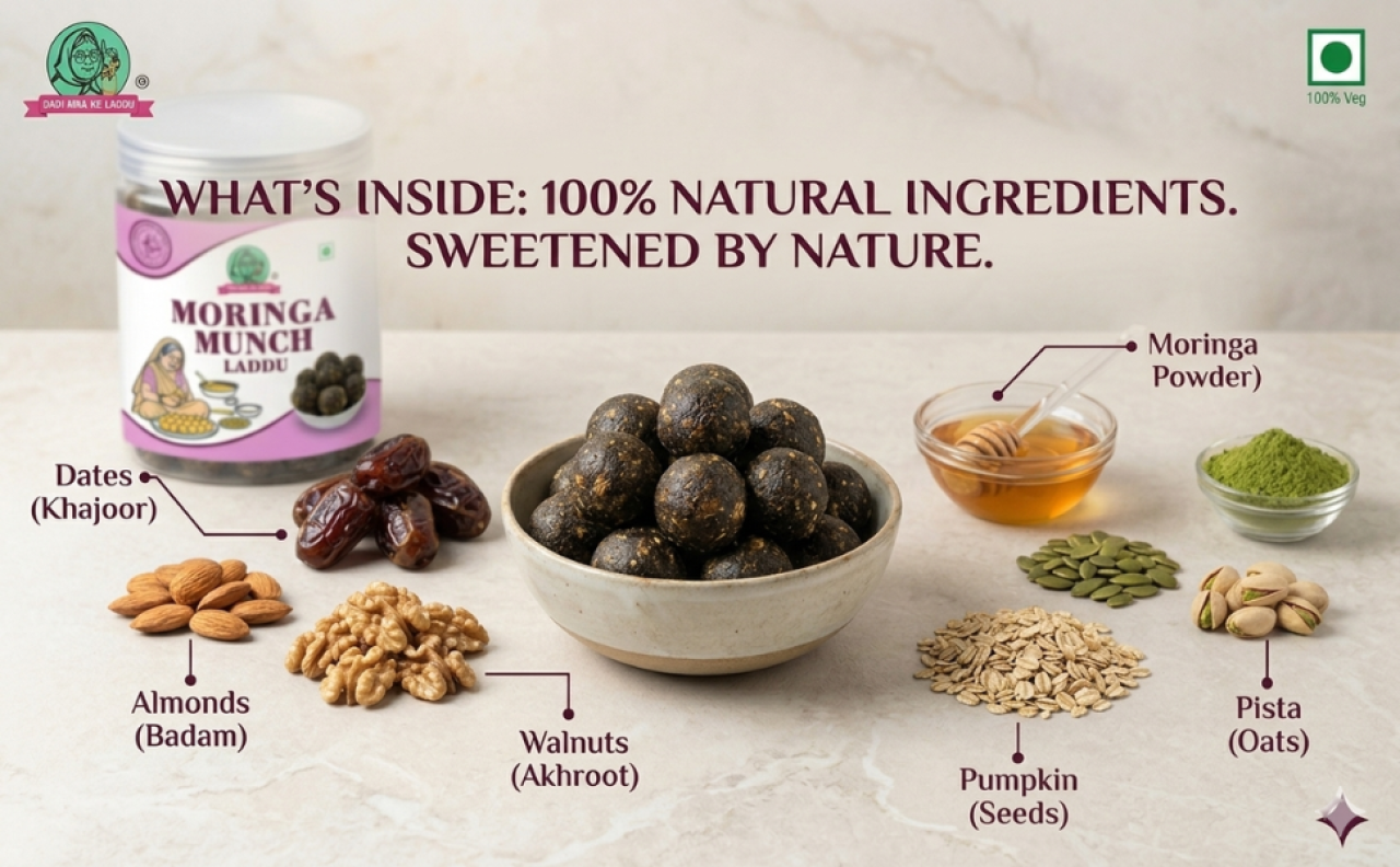 What's Inside 100% Natural Ingredients